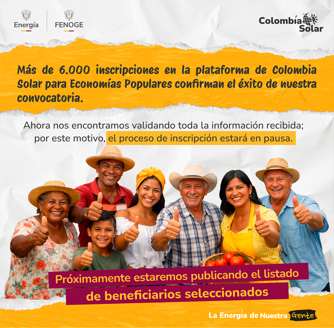 Tarjeta inscripción Listado